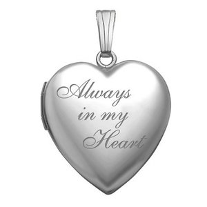  Always In My Heart  Heart Photo Locket